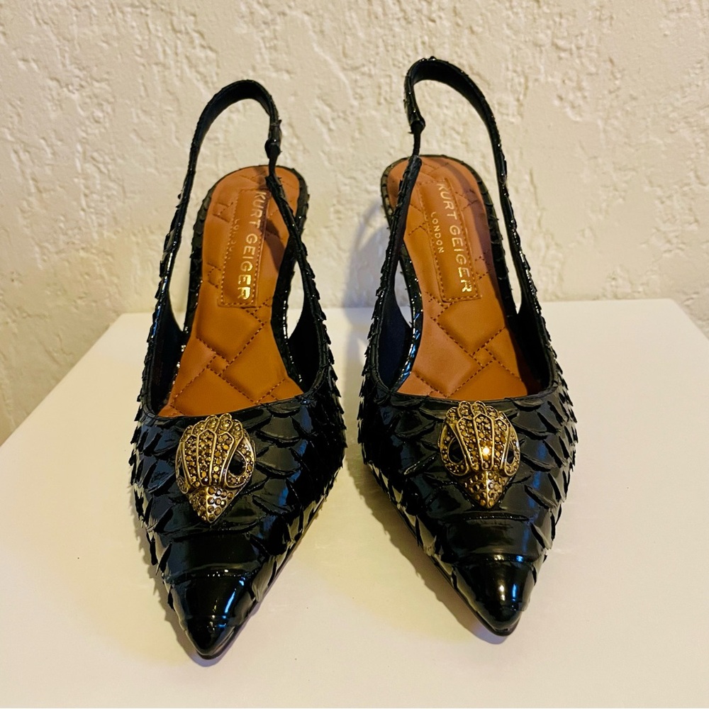 Kurt Geiger Belgravia High Sling Back Heel - Picture 5 of 13